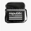 Best reviews of 👍 Rocksax Republic Records Zip Top Vinyl Record Crossbody Messenger Bag ✔️