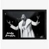 Brand new 🎁 Aretha Franklin Singing Live Framed Wood Wall Art ⭐