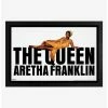 Discount 😍 Aretha Franklin The Queen Framed Wood Wall Art 💯