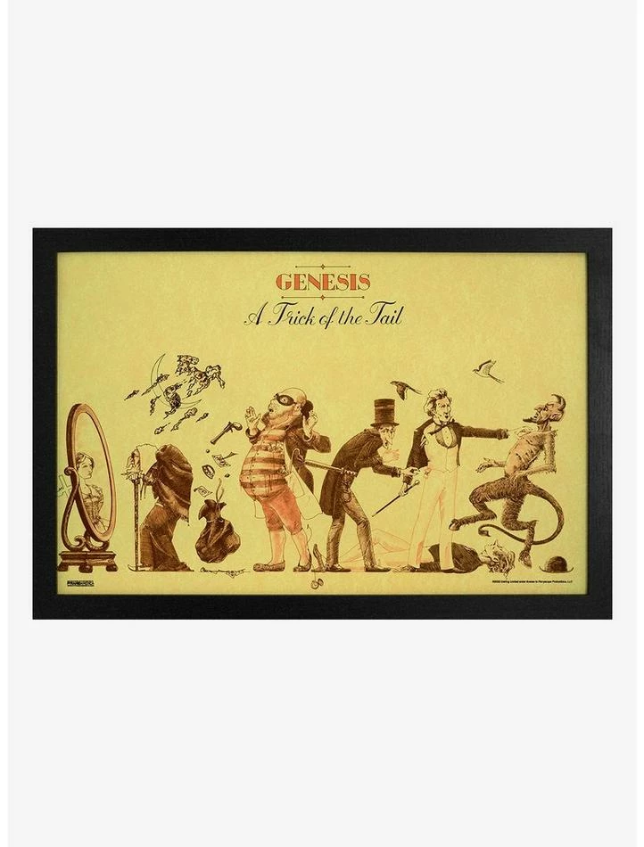 Hot Sale βοΈ Genesis A Trick Of The Tail Framed Wood Wall Art βοΈ
