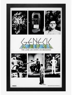 Hot Sale ⌛ Genesis Lamb Lies Down On Broadway Framed Wood Wall Art ✨