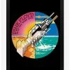 Cheap 😉 Pink Floyd Wywh Handshake Framed Wood Wall Art 🤩