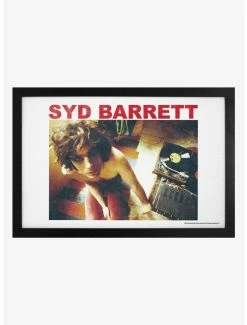 Brand new ⭐ Syd Barrett Looking Up Framed Wood Wall Art 💯