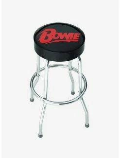 Flash Sale π Rocksax David Bowie Logo Bar Stool π