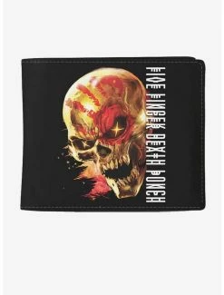 Cheap 🌟 Rocksax Five Finger Death Skull Punch Premium Wallet ⌛