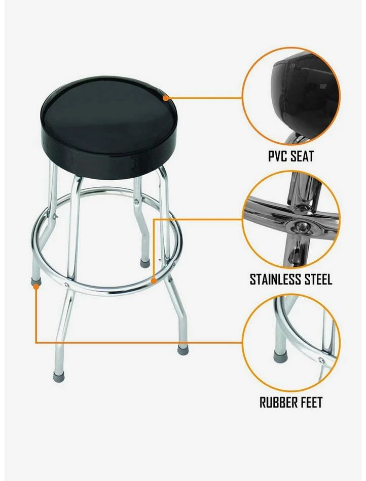 Best reviews of π€© Rocksax Ghost Meliora Bar Stool β€οΈ - Image 2