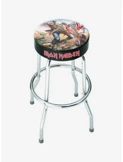 Deals π Rocksax Iron Maiden Trooper Bar Stool π