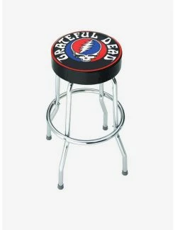 Discount 🥰 Rocksax Grateful Dead Logo Bar Stool 👍