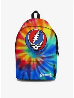 Cheapest ⭐ Rocksax Grateful Dead Steal Your Face Daypack 🎒 Backpack ✔️