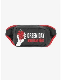 Best Sale 🎉 Rocksax Green Day Dookie Shoulder Bag Fanny Pack 😍