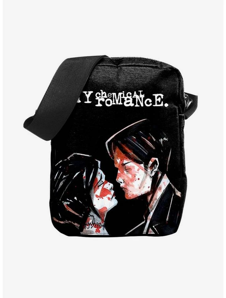 Coupon π Rocksax My Chemical Romance Three Cheers Crossbody Bag π§¨